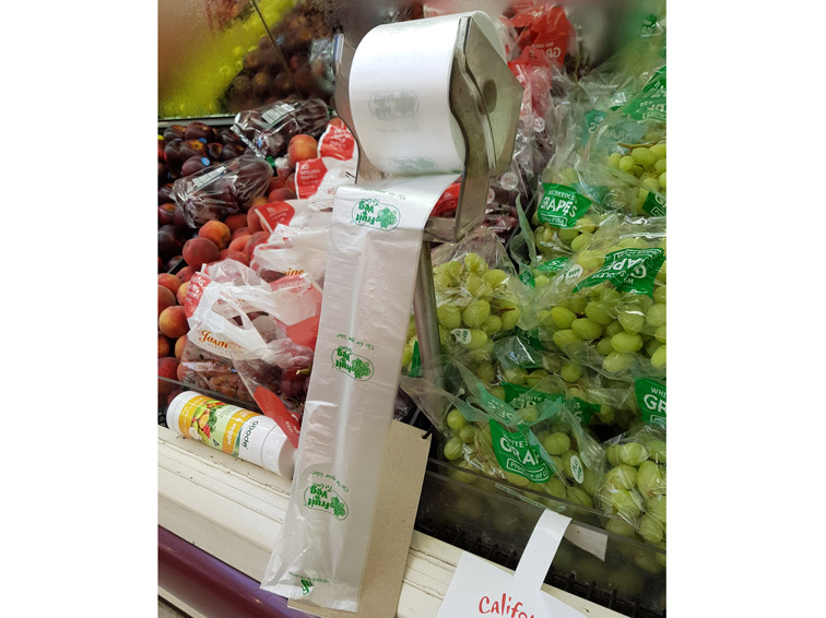 (e) Heap-O-Bags - Large Produce bagsroll in Fruit & Veg department
